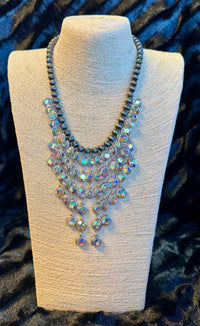 HIPPIE BRAND NAVAJO BEAD CASCADE NECKLACE