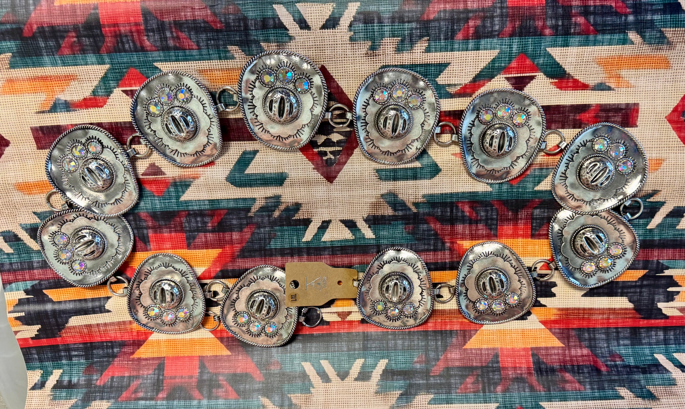 COWGIRL HAT BELT WITH AB