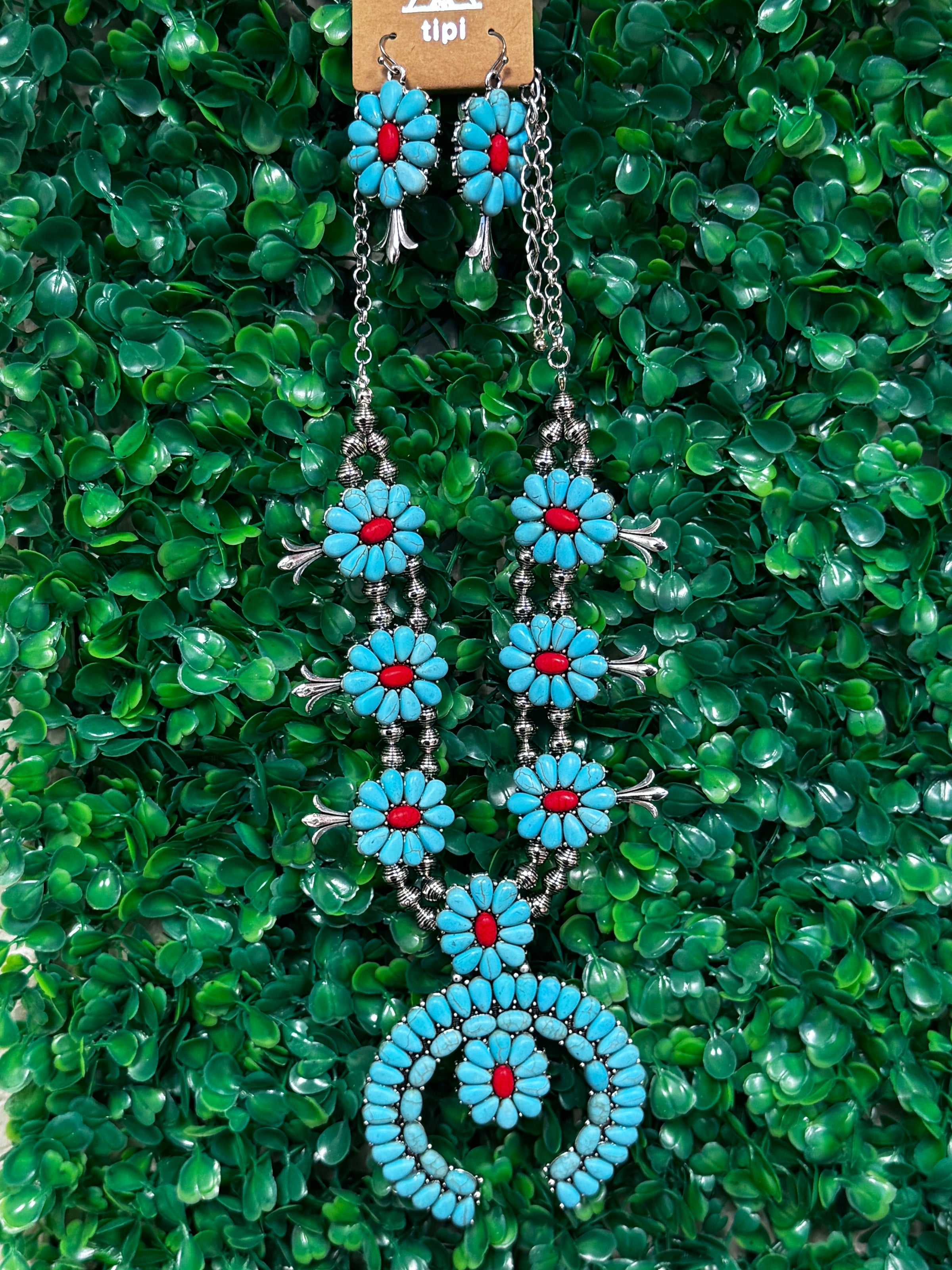 Concho necklace
