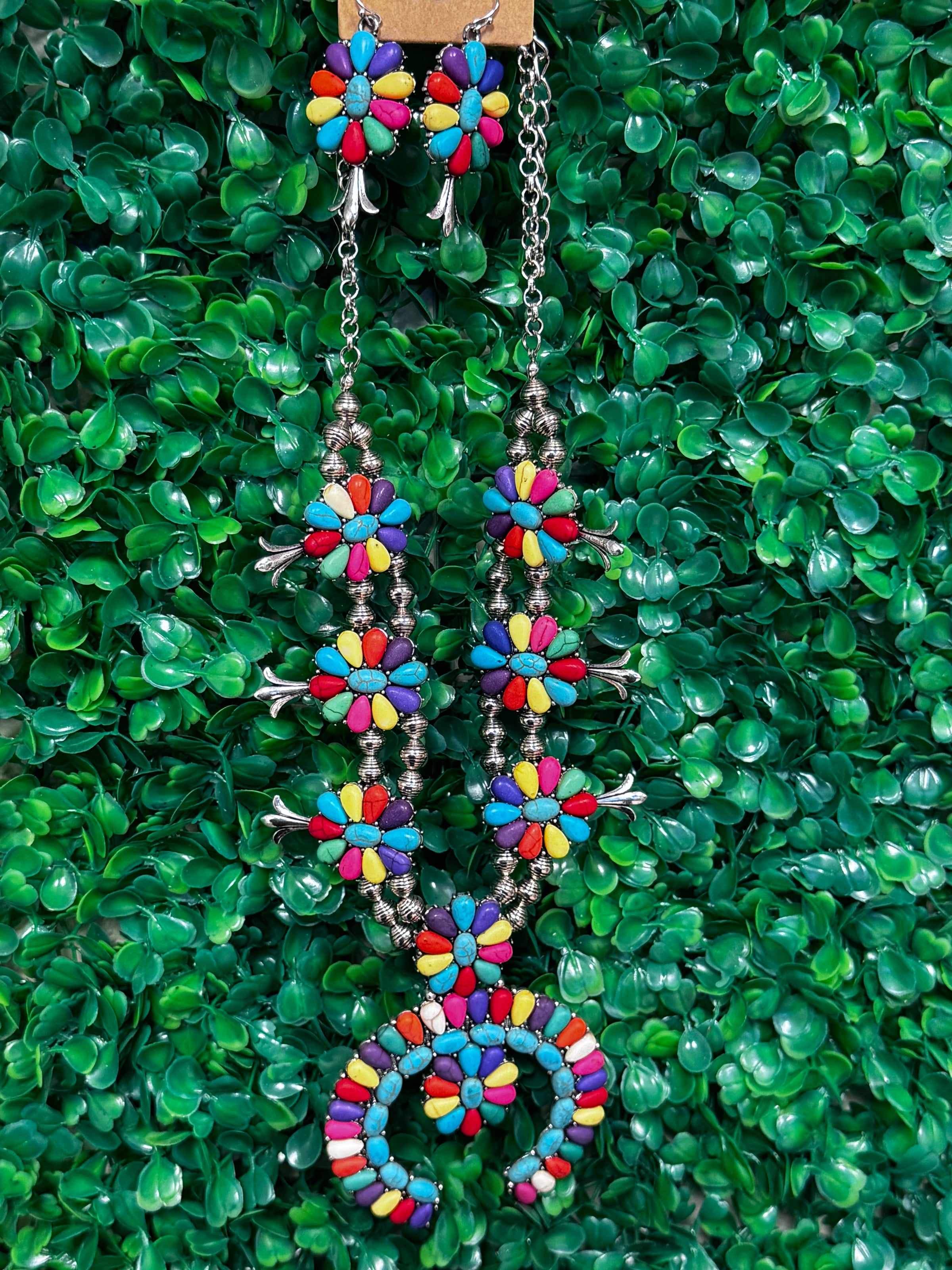 Concho necklace