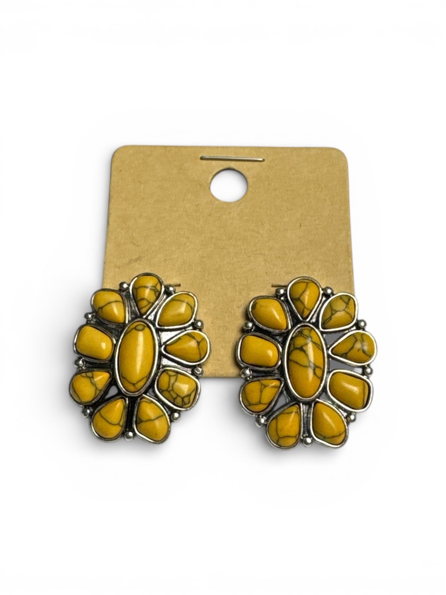 MUSTARD BLOSSOM EARRINGS