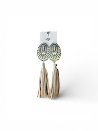 BLOSSOM TASSEL EARRINGS