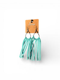 TEARDROP TASSEL EARRINGS