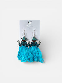 COWGIRL SKIRT DANGLE EARRINGS
